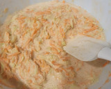Foto del paso 4 de la receta: Fritters de zanahoria y calabacín