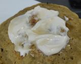 Foto del paso 4 de la receta: Arepas🫓de maiz🌽a mi manera🧈con queso🧀crema y miel🥯🧇🍯