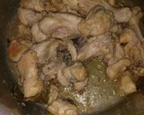 A picture of step 2 of Chicken qorma.