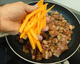 Foto del paso 7 de la receta: Tallarines de calabacín con magro