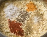 A picture of step 1 of Gatte ki Sabji.