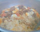 A picture of step 8 of Signature layered(taywali)Biryani.