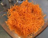 Une image de l'étape 3 de Salade de puntarelle carottes et citron.