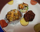 Foto langkah ke 7 dari resep (Air Fryer) Baked Potato Krim Jagung.