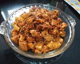 Foto langkah ke 7 dari resep Mapo tahu.