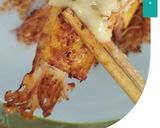 Foto langkah ke 5 dari resep BBQ Egg Enoki Cheese Roll.