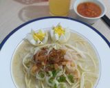 Foto langkah ke 6 dari resep Mie celor Palembang🍜.