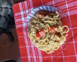 Foto langkah ke 4 dari resep Mie Panjang Umur Telur.