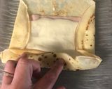 Une image de l'étape 3 de Crêpes jambon béchamel / Ficelle picarde.
