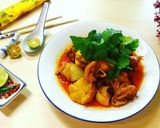 Hình bước làm 8 của món Cà ri Gà
