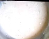 A picture of step 2 of Thandie white chocolate.