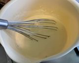 Une image de l'étape 4 de Flan bonhomme au fromage blanc, groseilles rouges et citron.