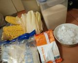 Foto langkah ke 1 dari resep Lepet Jagung Manis.