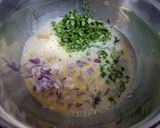 A picture of step 1 of Omlet curry.