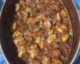 A picture of step 4 of Shrimp Tagine.