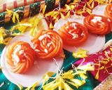 A picture of step 13 of Paneer gulab jalebi.