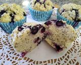 รูปขั้นตอนการทำที่ 6 ของ Lemon Poppyseed with Blueberries Muffins |มัฟฟินเลมอนป็อปปี้ซีดบลูเบอร์รี่ ❌เนย