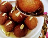 A picture of step 8 of Gulabjamun.