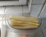Göngyölt spárga csőben sütve recept fázis 1 fotója