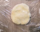 Une image de l'étape 2 de Tarte salée saucisses, pd terre/ Mozarella.