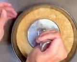 A picture of step 4 of New York baked cheesecake.