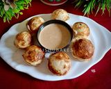 A picture of step 7 of Mixed Veg Appe with Gram Chutney - One Pot Healthy Breakfast under 15 minutes.