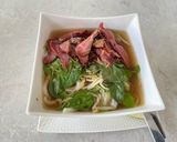 A picture of step 1 of Grilled Beef Tongue with Thin Noodles Soup.