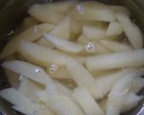 A picture of step 1 of Honey Chilli Potatoes.