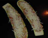 Foto del paso 3 de la receta: Calabacín relleno de pollo y pavo