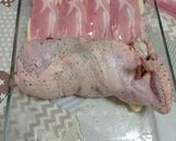 Foto del paso 5 de la receta: Pollo deshuesado relleno para Nochebuena🎄🥂
