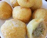 A picture of step 10 of Farali Pattice.