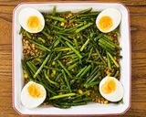 Foto del paso 7 de la receta: Ensalada de lentejas con espárragos y huevo