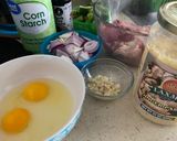 A picture of step 1 of Chili gravy chicken.