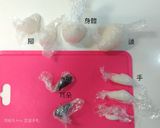 史努比立體飯糰的食譜步驟1照片
