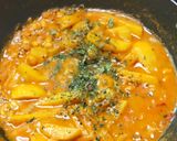 आलू सोयाबीन की सब्जी (Aloo soyabean ki sabzi recipe in hindi) रेसिपी चरण 6 फोटो