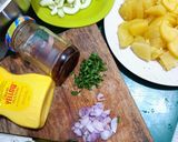 Foto langkah ke 1 dari resep Kartoffelsalat (Salad Kentang ala Jerman).