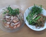 Hình bước làm 4 của món Bún mắm