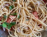 A picture of step 5 of Tomato Pasta.