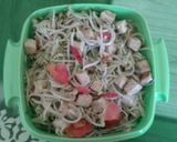Foto langkah ke 7 dari resep Tumis kecambah campur tempe.