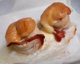 Foto del paso 4 de la receta: Popietas de panga rellenas de jamón y gratinadas