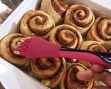 A picture of step 10 of Keto Cinnamon Rolls with Cream Cheese Glaze.