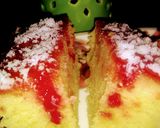 A picture of step 3 of Eggless honey cake.