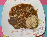 Foto del paso 4 de la receta: Ternera en salsa con arroz integral