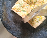 A picture of step 3 of Corn Toast.