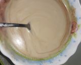 A picture of step 4 of Red velvet marble cake #Idulfitrirecipescontest.