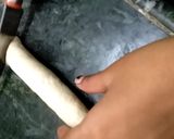 A picture of step 10 of Chapathi spring rolls.