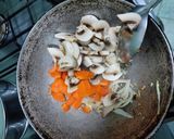 A picture of step 2 of Red cabbage stir fry.
