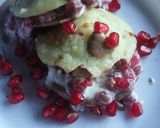 A picture of step 12 of Ice-Cream pomegranate sweet Idli Sandwich.