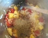 A picture of step 4 of Spicy Sausage and Lentil Casserole.