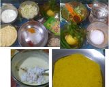 A picture of step 2 of Vegetable Dhokla.